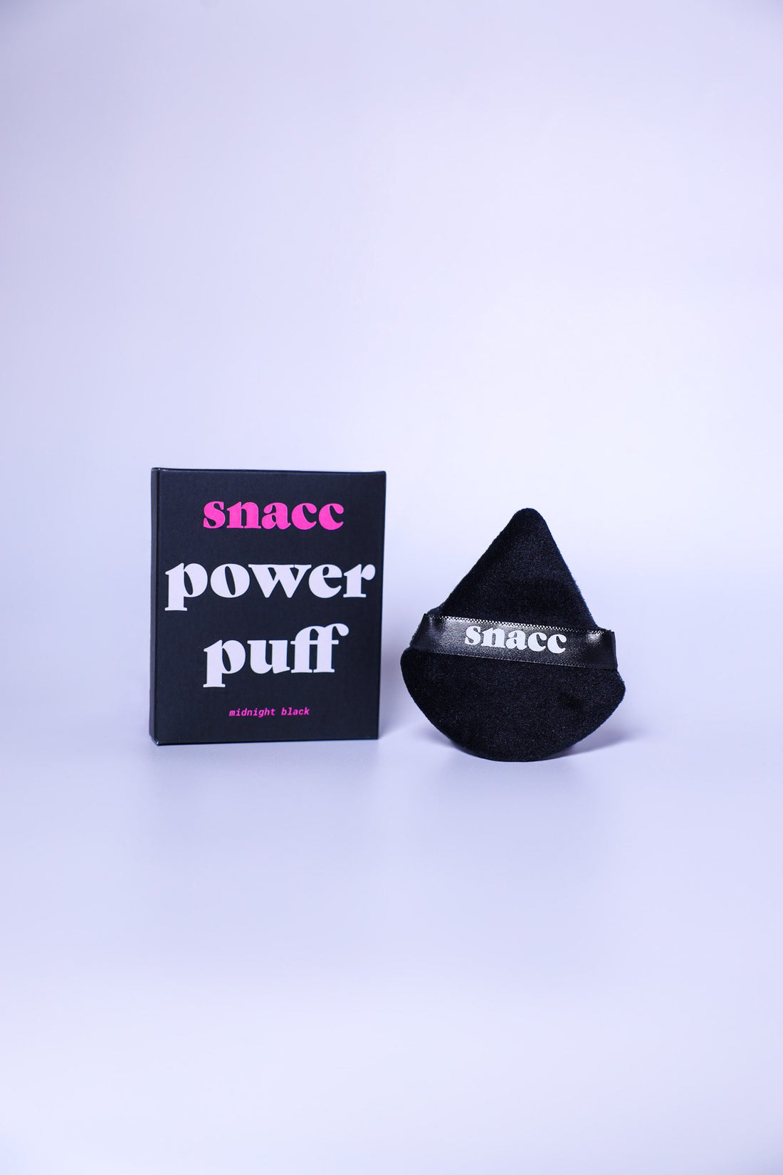 MIDNIGHT SNACC BLACK POWER PUFF - POWDER PUFF - snacc cosmeticsยฎ