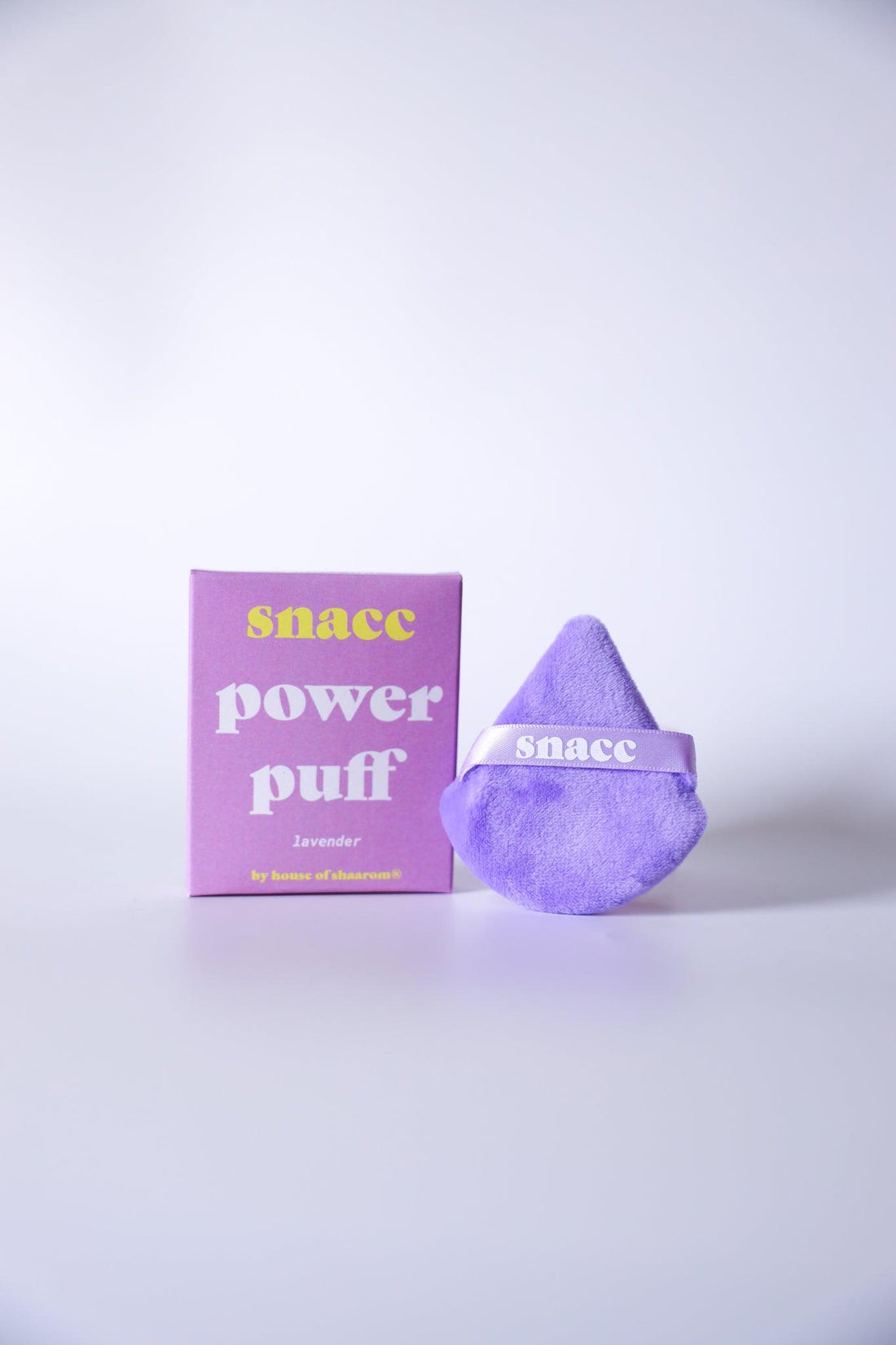 SNACC LAVENDER POWER PUFF - POWDER PUFF - snacc cosmetics®